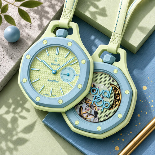 Audemars Piguet x Swatch "BLAUE ACHT" Showcase Cover