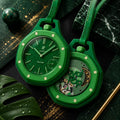Audemars Piguet x Swatch "GREEN EIGHT" Showcase Cover