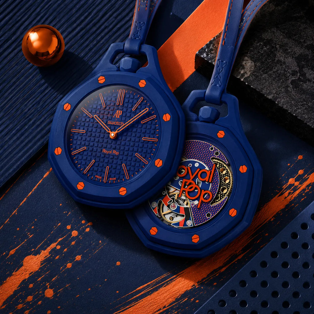 Audemars Piguet x Swatch "ORENJI HACHI" Showcase Cover