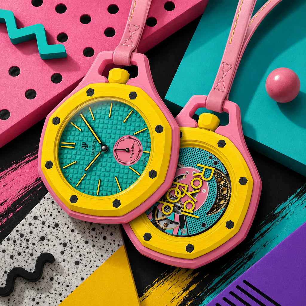 Audemars Piguet x Swatch "OTG ROZ" Showcase Cover