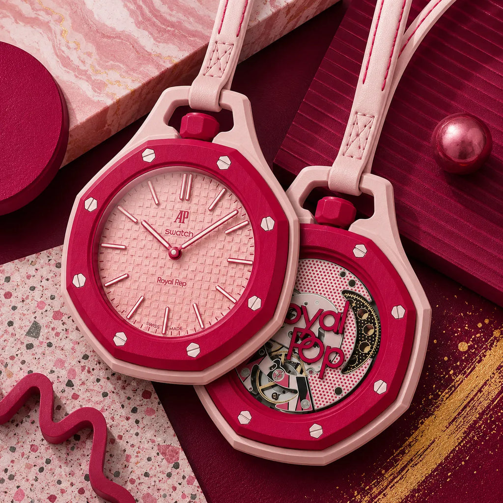 Audemars Piguet x Swatch "OTTO ROSSO" Showcase Cover