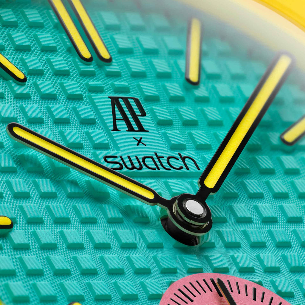 Audemars Piguet x Swatch "OTG ROZ" Details