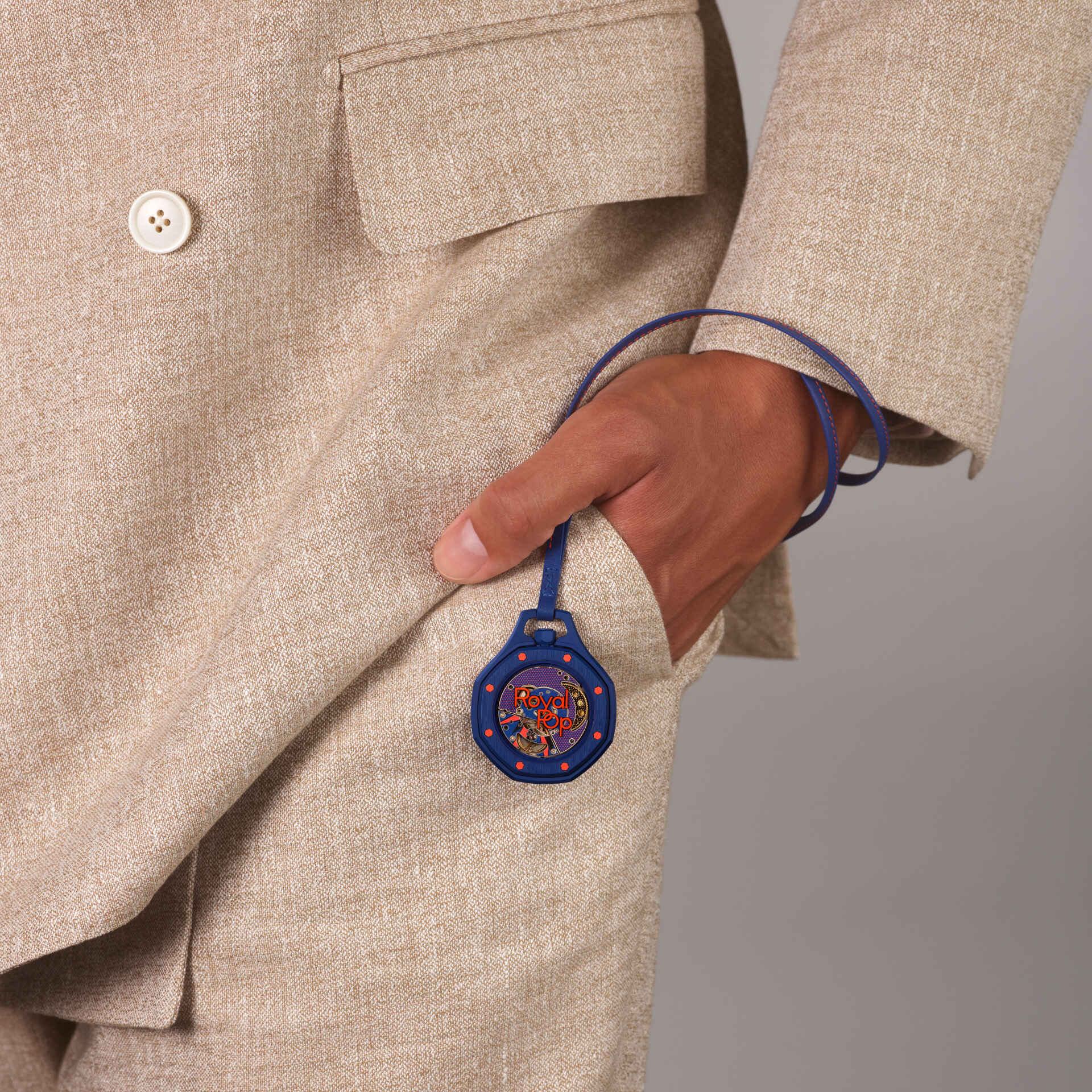 Audemars Piguet x Swatch "ORENJI HACHI" Details