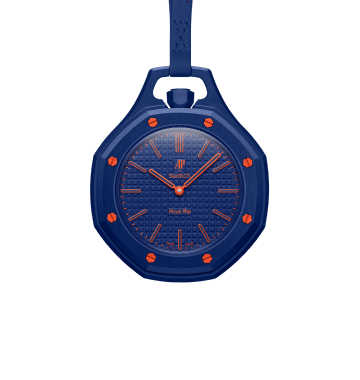 Audemars Piguet x Swatch "ORENJI HACHI" Details