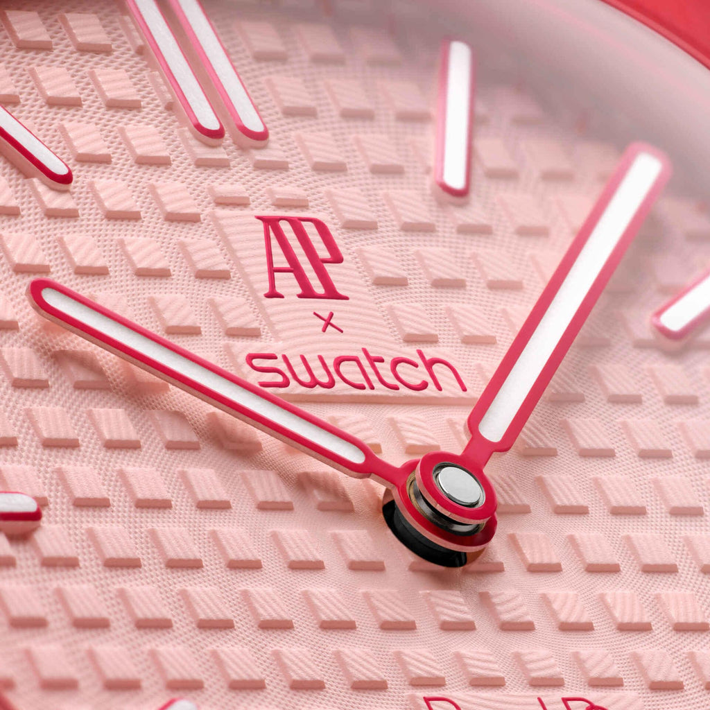Audemars Piguet x Swatch "OTTO ROSSO" Details