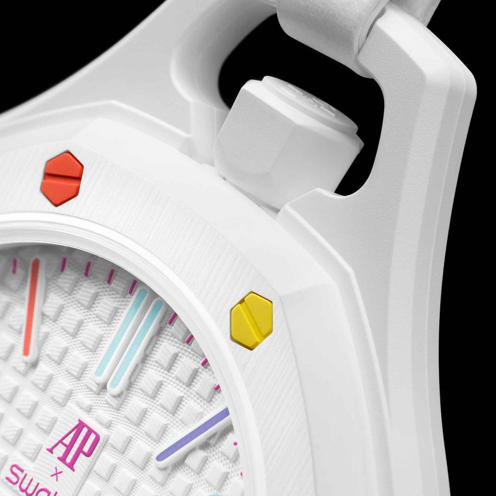Audemars Piguet x Swatch "HUIT BLANC" Details