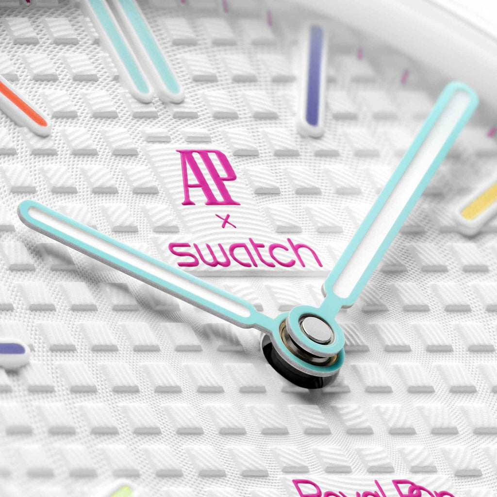Audemars Piguet x Swatch "HUIT BLANC" Details