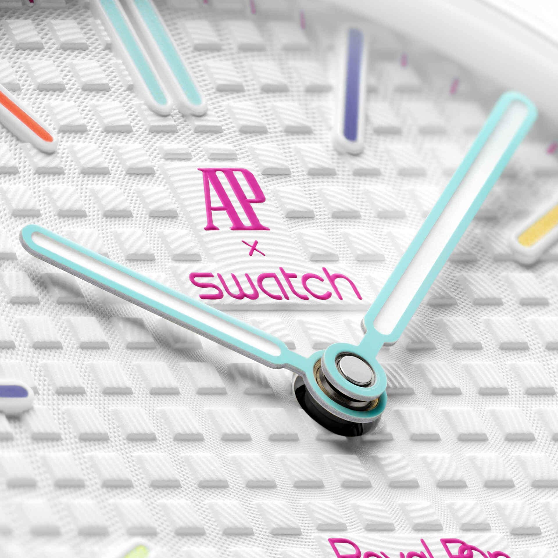 Audemars Piguet x Swatch "HUIT BLANC" Details