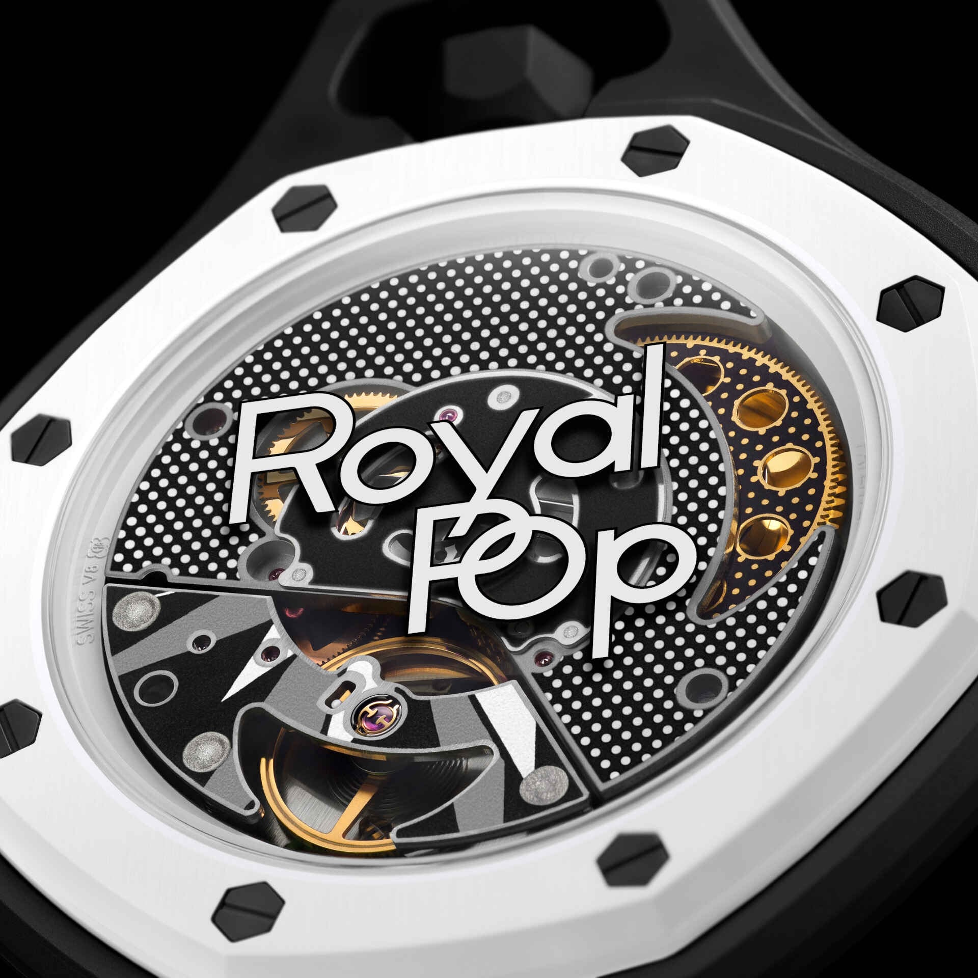Audemars Piguet x Swatch "OCHO NEGRO" Details