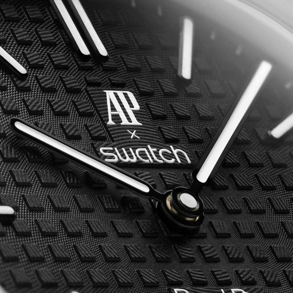 Audemars Piguet x Swatch "OCHO NEGRO" Details