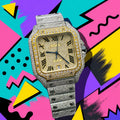 Cartier Santos 'Golden Sovereign' – The Holy Grail Detail 1