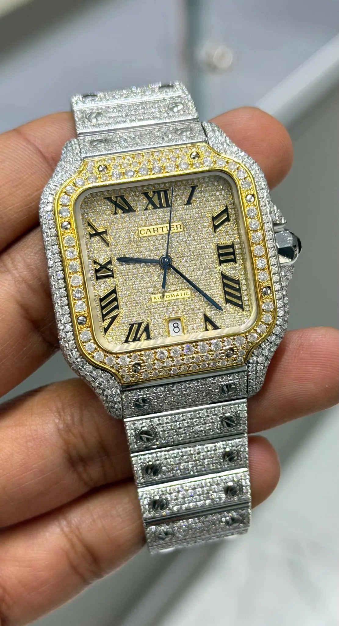 Cartier Santos 'Golden Sovereign' – The Holy Grail Detail 2