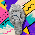 Cartier Santos 'Silver Legacy' – VS+ Flooded Detail 1