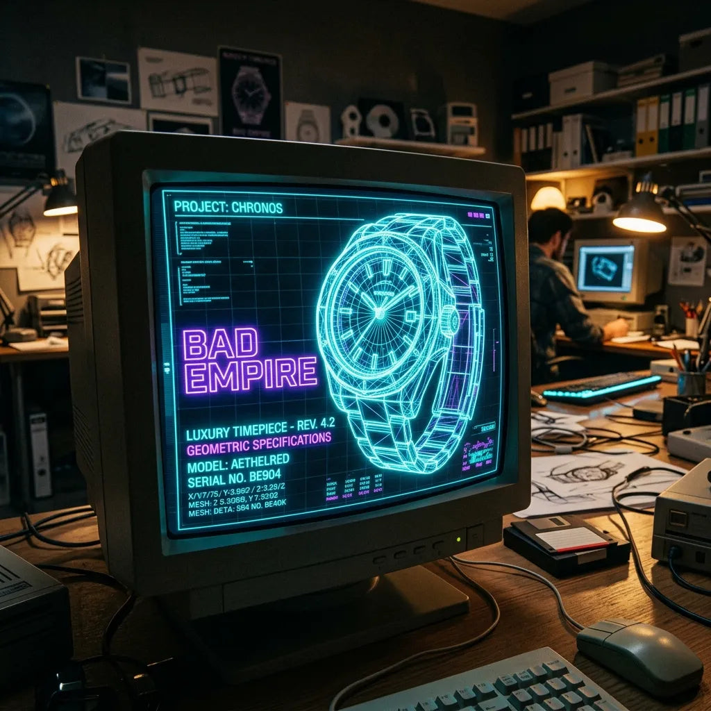 Bad Empire "Spike" G-Shock – 18K Flooded Gold Detail 3